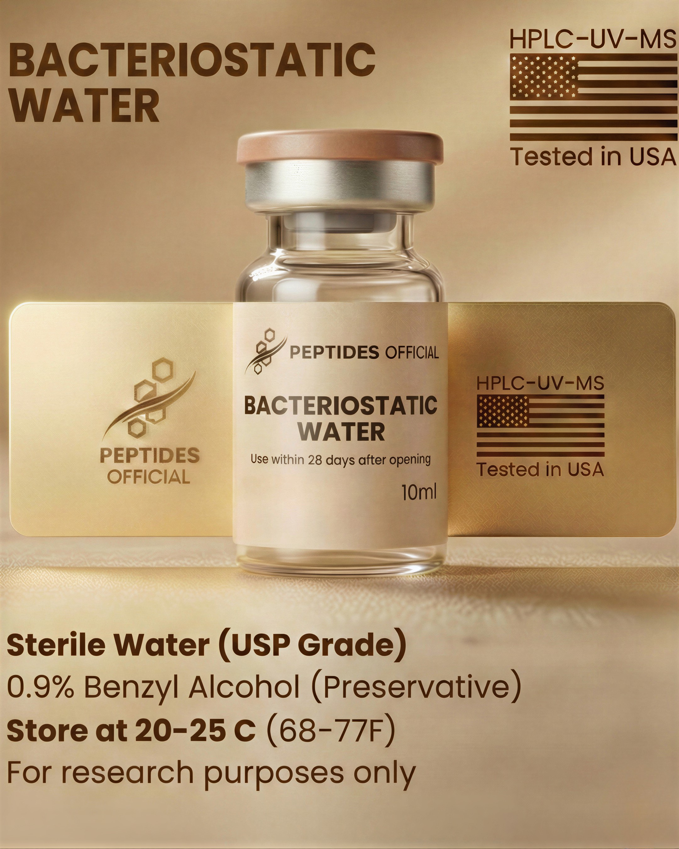 BACTERIOSTATIC WATER